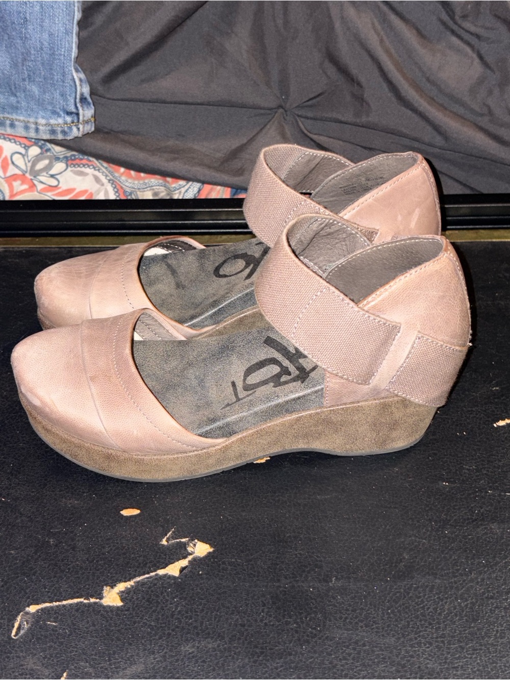OTBT Women's Mauge Ankle-Strap Wedge Shoes